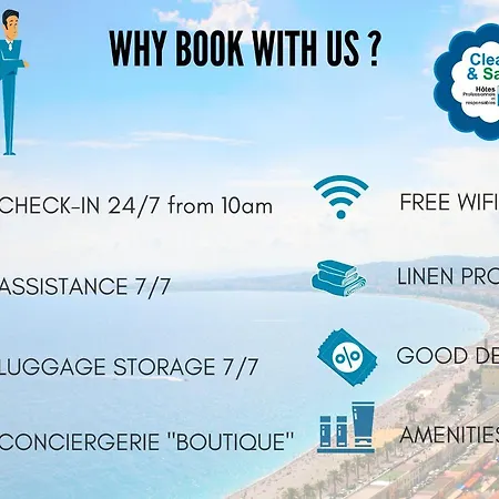 Apartment Nestor&jeeves - Meyerbeer - - Very Close Sea *